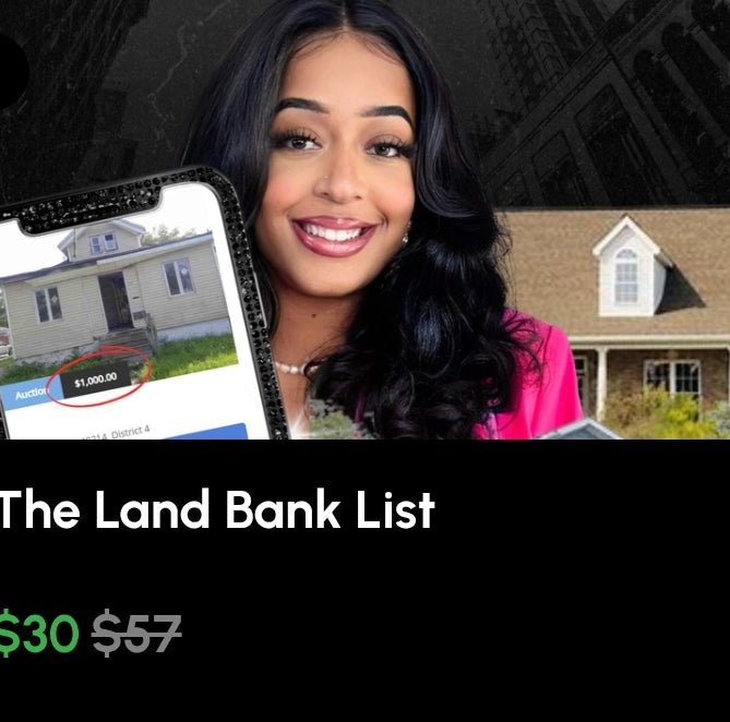 The Land Bank Wealth System
Buy Cheap Land, Force Equity Fast, + Get 240 Verified Deal Websites