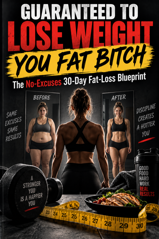 Guaranteed to Lose Weight You Fat Bitch: The No-Excuses 30-Day Fat-Loss Blueprint