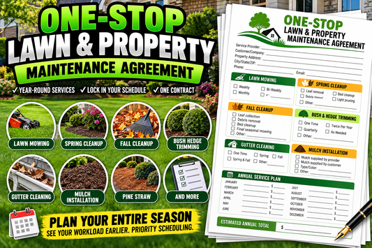 ONE-STOP LAWN & PROPERTY MAINTENANCE CONTRACT