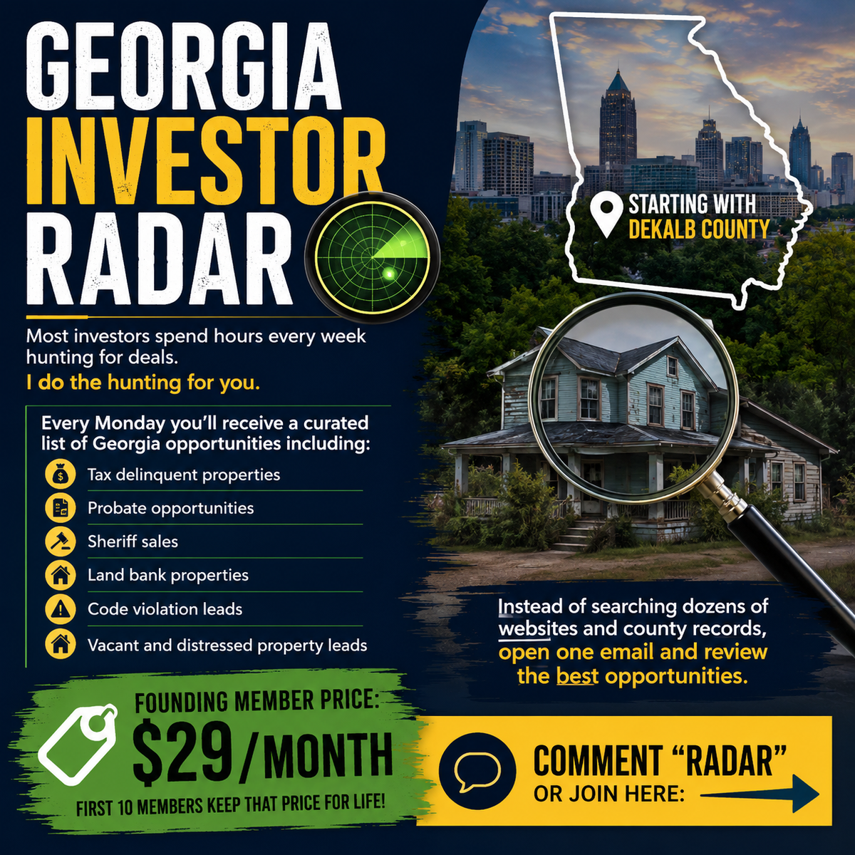 Georgia Investor Radar